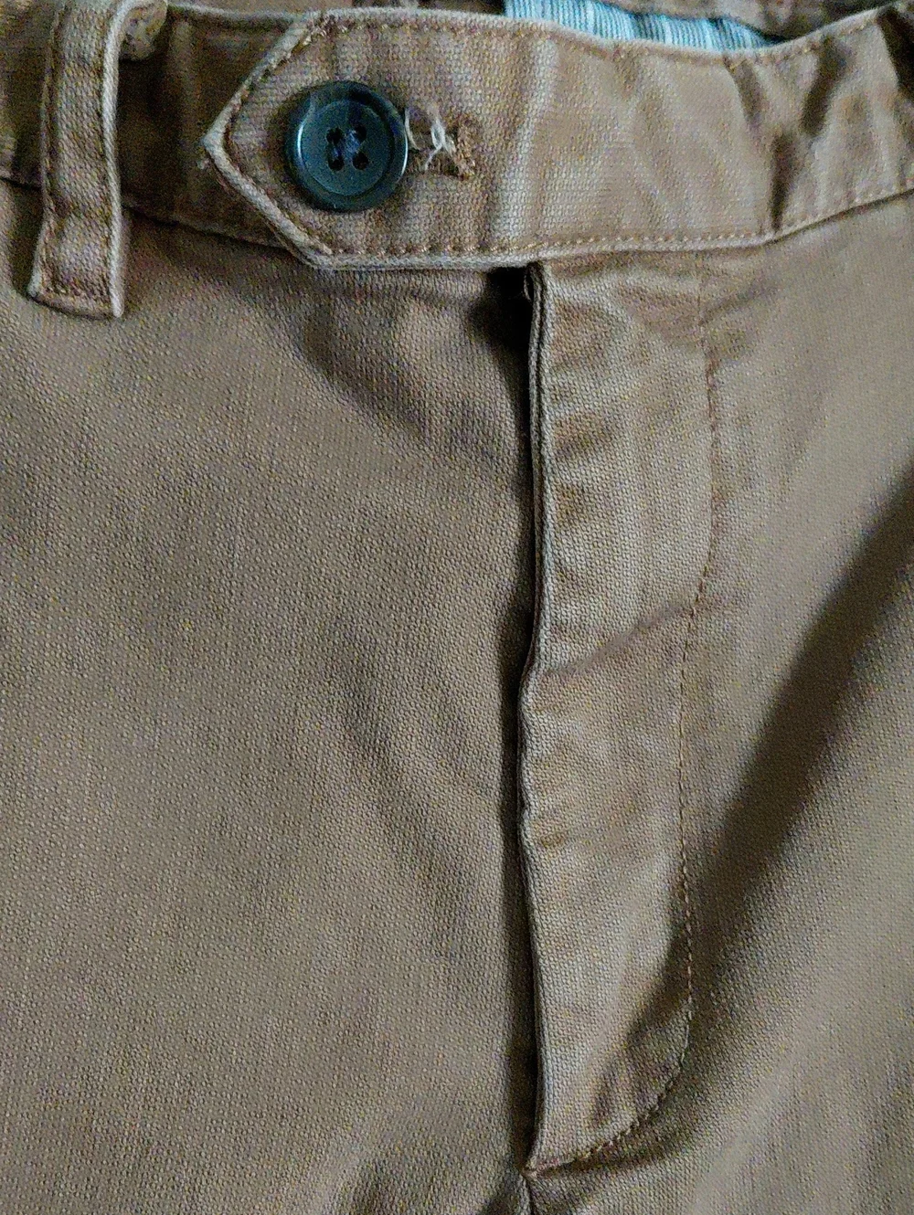 ​Banana Republic Aiden Chino Pants Brown Classic Straight Fit 33 X 30